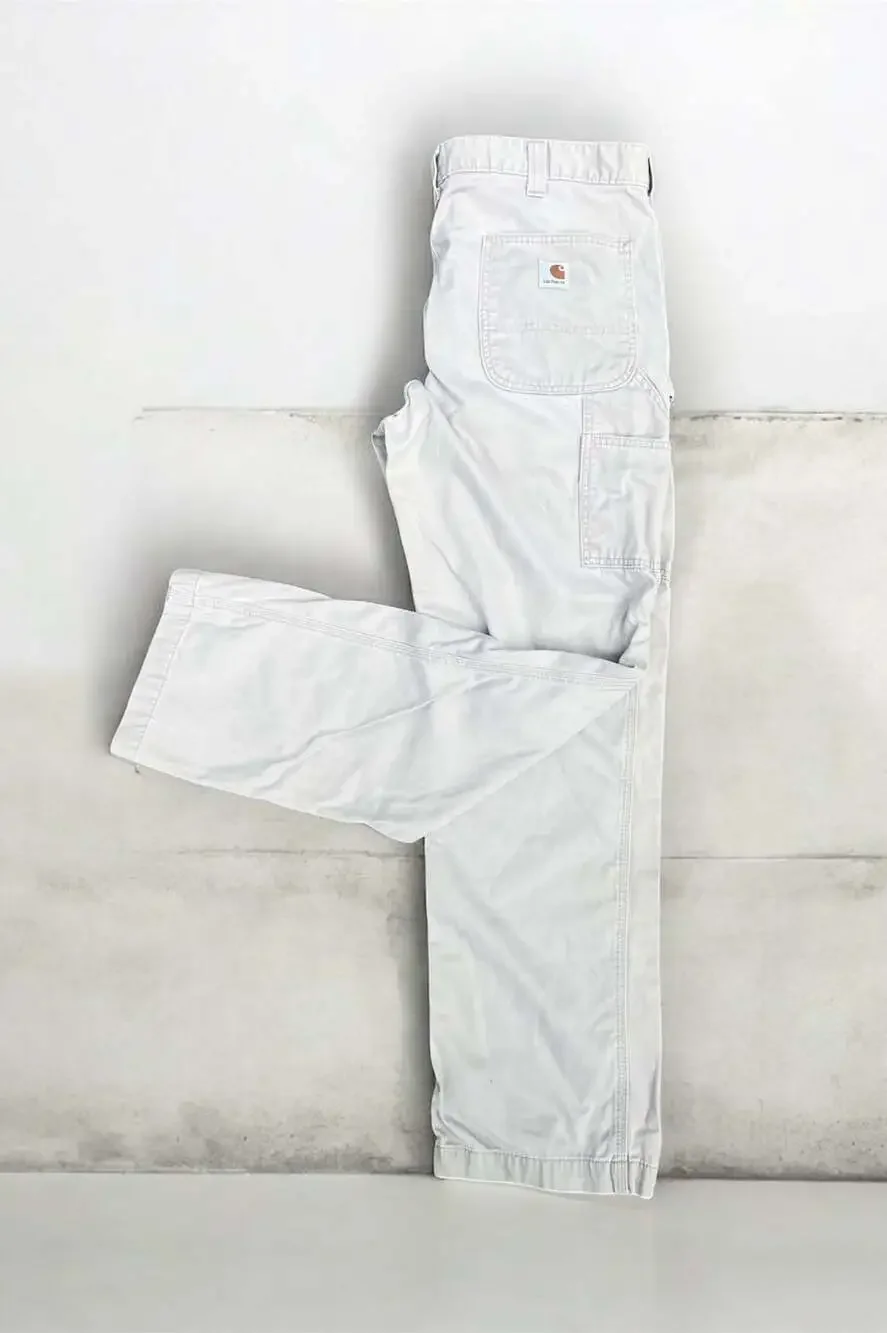 Carhartt B324 FDK Relaxed Fit Carpenter Work Pants in Khaki